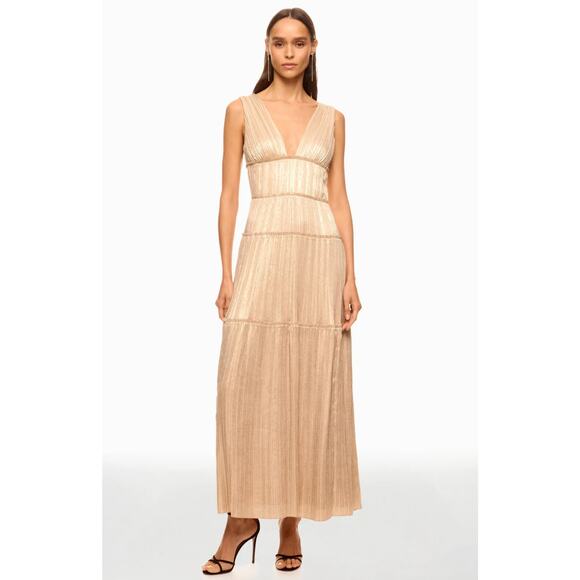 SIMKHAI Vallen Gown in Champagne - Picture 1 of 16